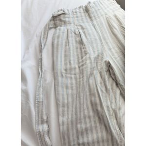 Madewell Tie-Waist Huston Pull-On Crop Pants